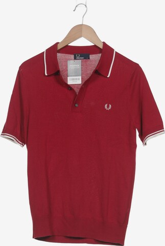 Fred Perry Shirt in S in Red: front
