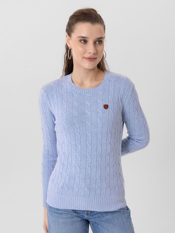 Pull-over 'Fuerteventura' Williot en bleu : devant