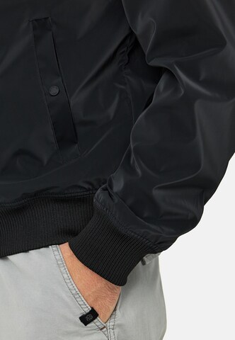 INDICODE JEANS Übergangsjacke 'Ignam' in Schwarz