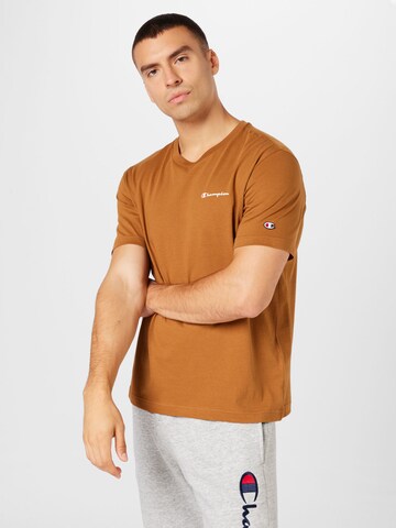 Champion Authentic Athletic Apparel Shirt 'Legacy American Classics' in Brown: front