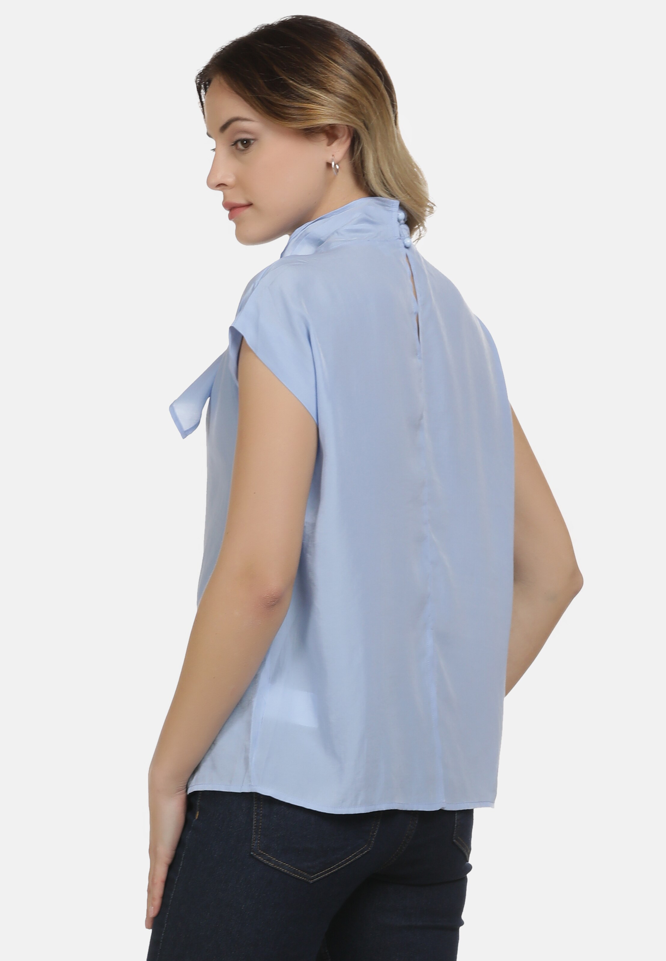 PROMO Camicie e tuniche DreiMaster Maritim Camicia da donna in Blu Chiaro 