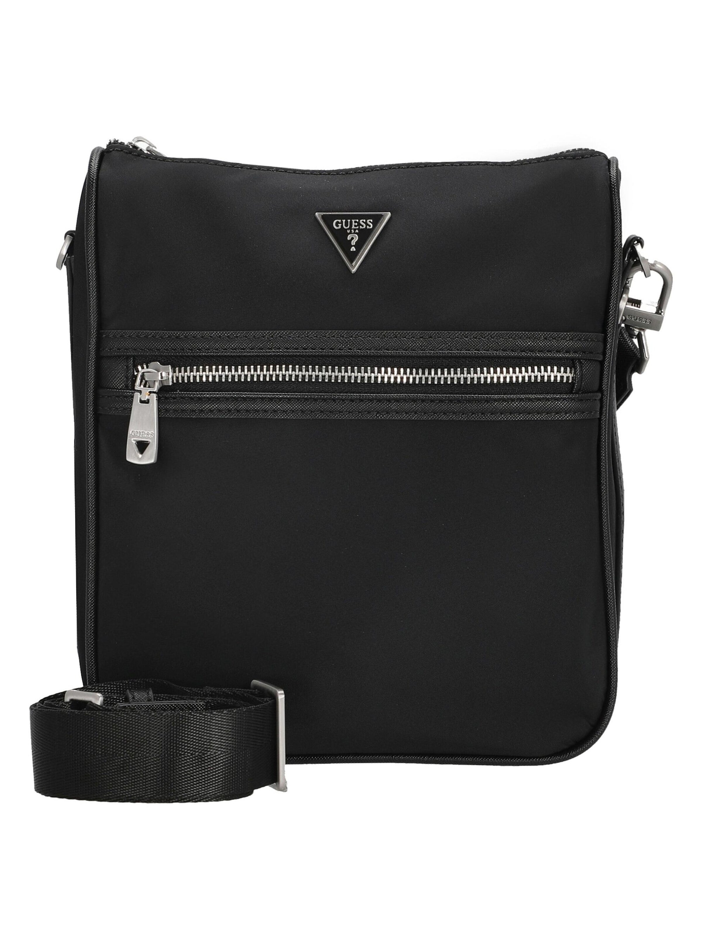 GUESS Originals Umhängetasche 'Milano'‌‌ in Schwarz: Vorderseite
