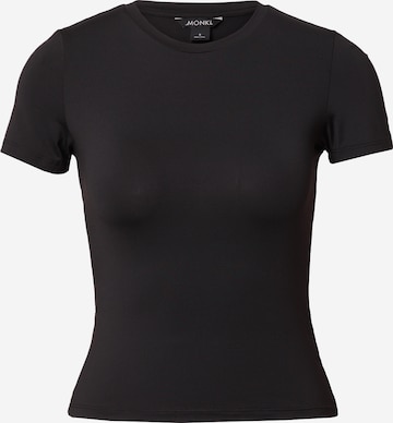 T-shirt Monki en noir : devant