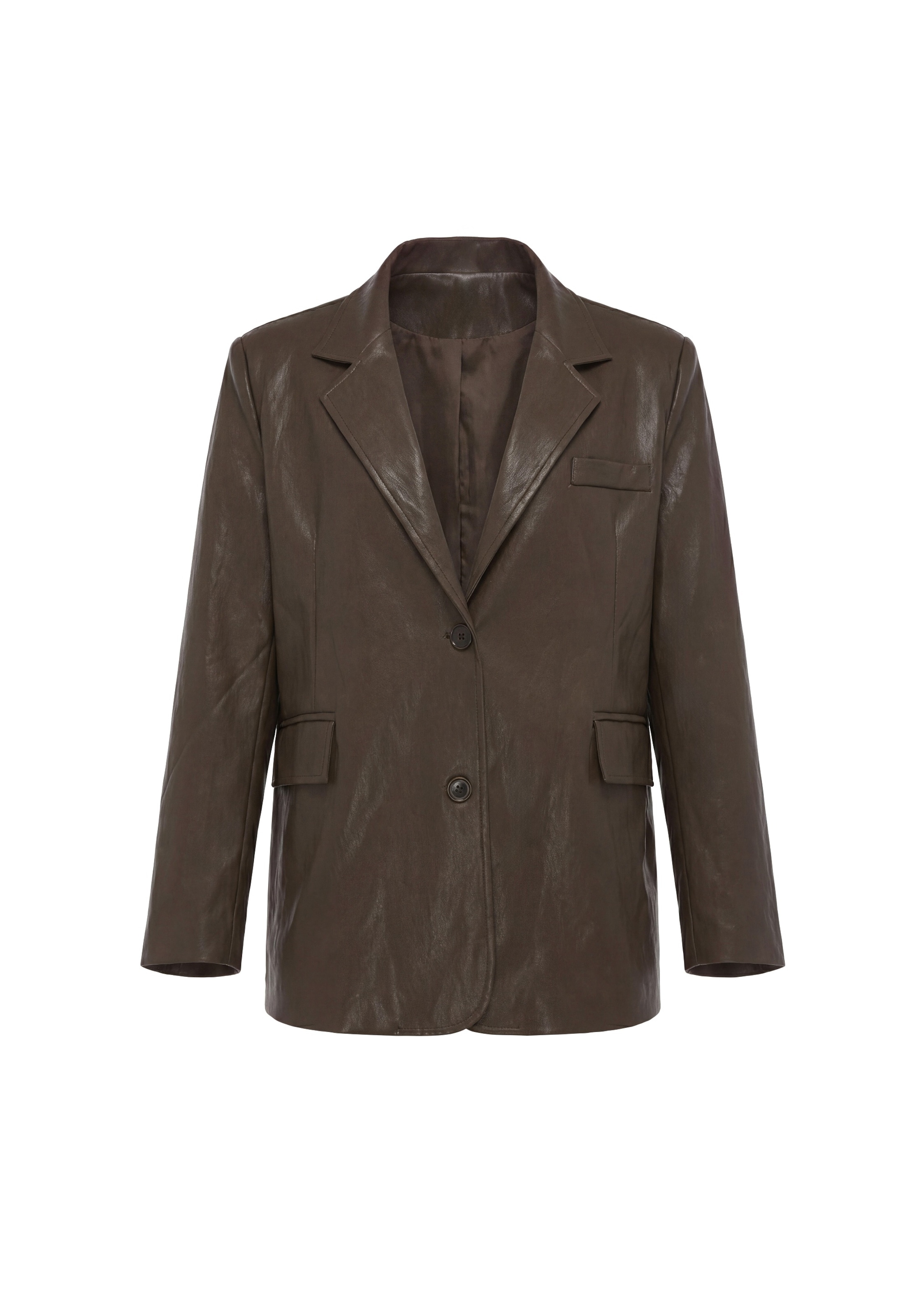 usha BLACK LABEL - Blazer em castanho: frente