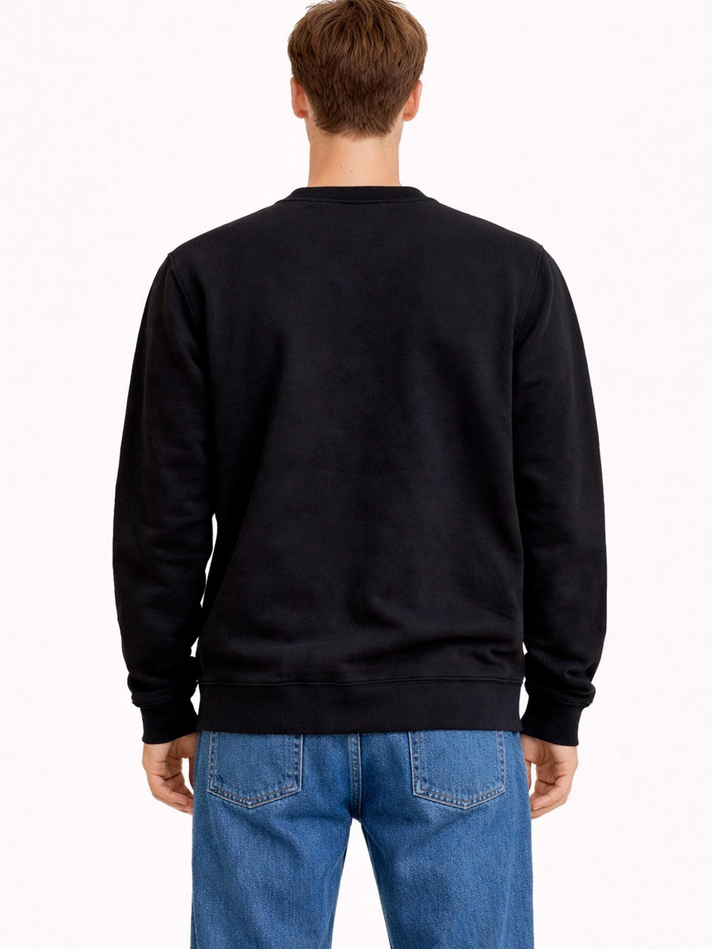 A Question Of (AQO) Sweatshirt 'Johannes' in Zwart