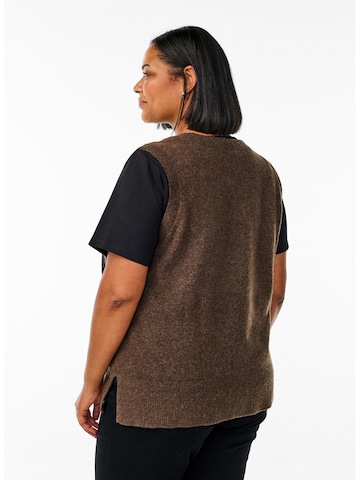 Pull-over 'Vista' Zizzi en vert