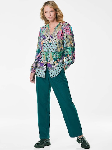 Goldner Blouse in Groen