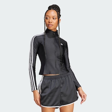 ADIDAS ORIGINALS Кофта на молнии 'Adicolor' в Черный: спереди