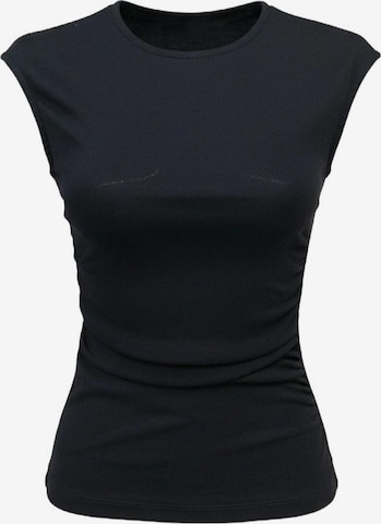 Alexa Dash Top in Schwarz: Vorderseite
