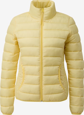 Veste mi-saison QS en jaune : devant