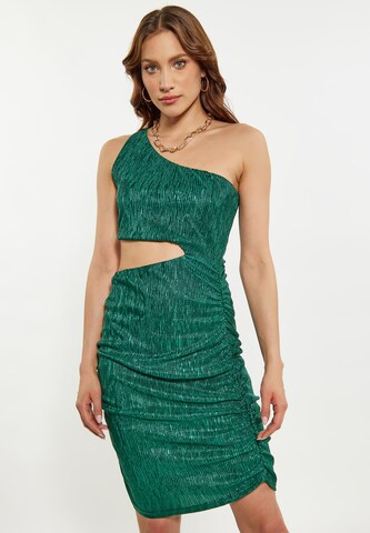 faina Kleid in Grün: Vorderseite