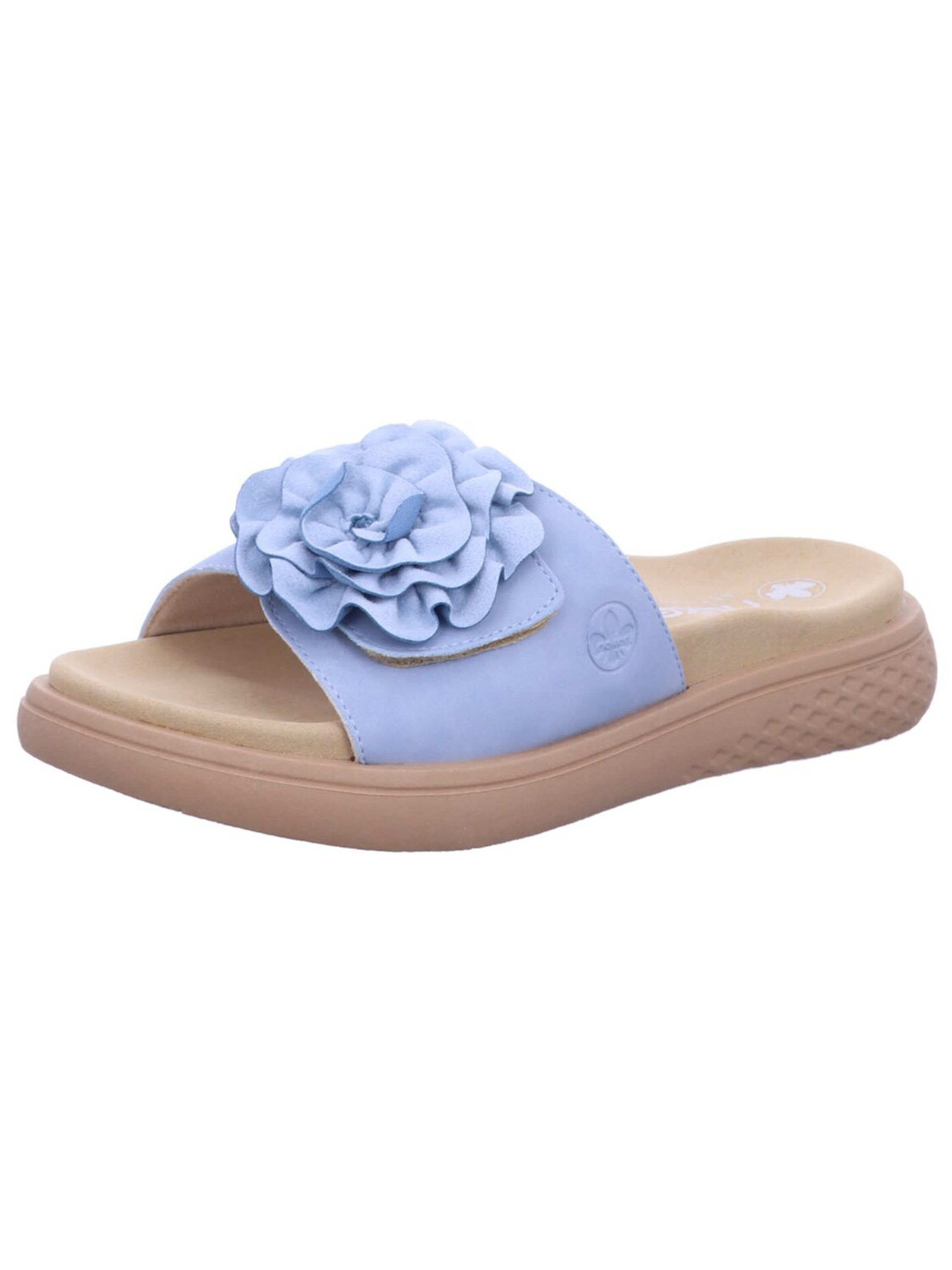 Rieker Mule in Blue: front