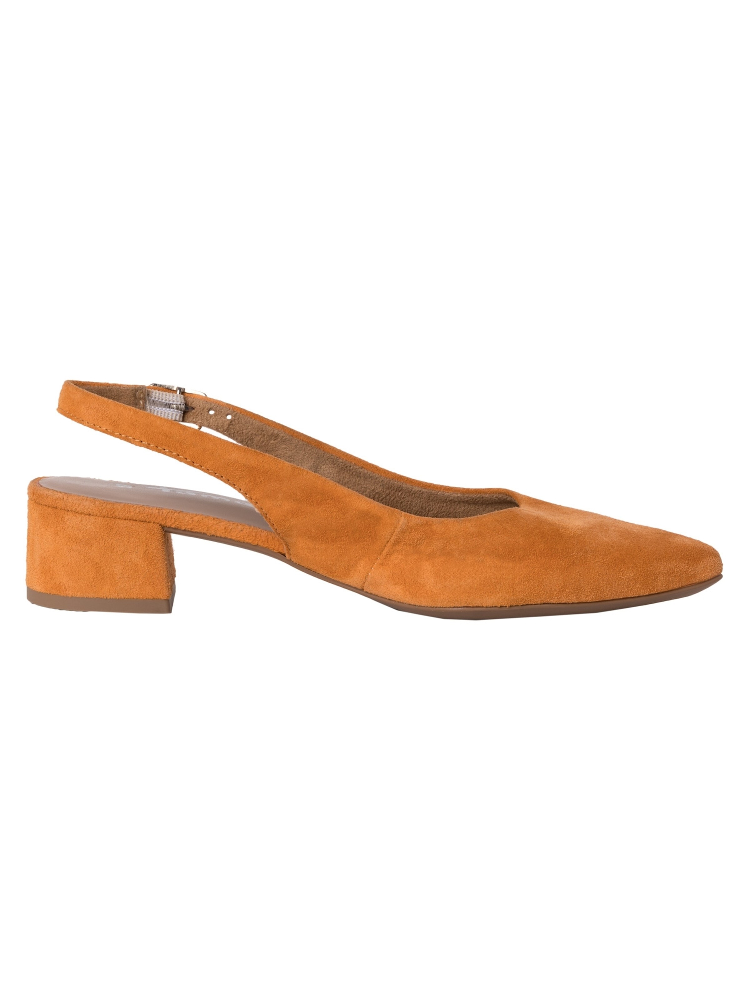 Escarpins à bride arrière Tamaris en orange