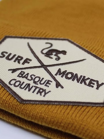 Surf Monkey Mütze in Gelb