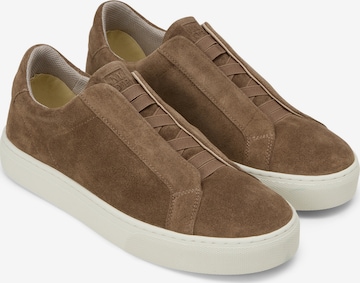 Marc O'Polo Sneaker ' aus Veloursleder ' in Braun: Vorderseite