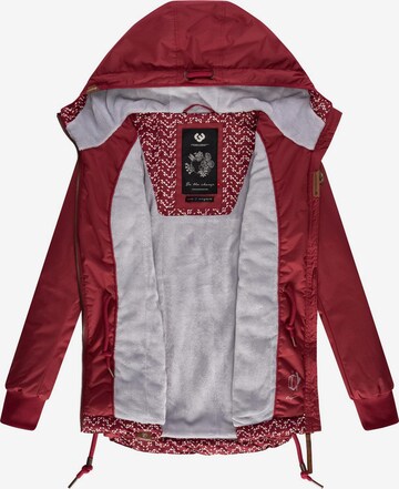 Ragwear Performance Jacket 'Danka' in Red