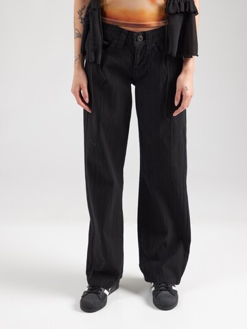 BDG Urban Outfitters Regular Jeans 'KAYLA' i svart: framsida