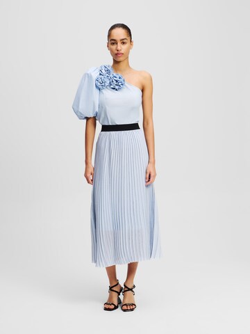 Gonna di Karl Lagerfeld in blu
