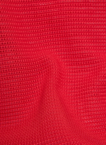 Rabe Knit Cardigan in Red