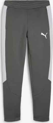 PUMA Slim fit Workout Pants in Grey: front