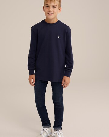 Skinny Jean WE Fashion en bleu