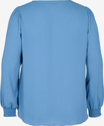 Zizzi Blouse 'Elucia' in Blue