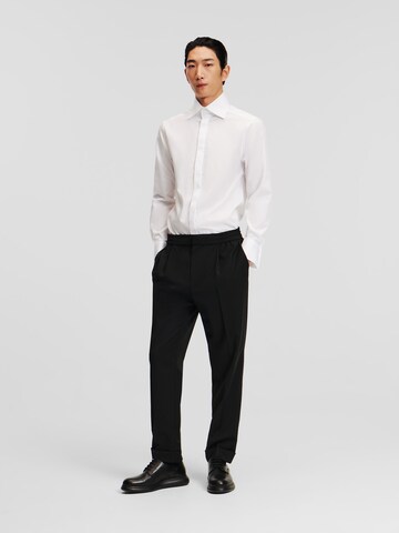 Karl Lagerfeld Regular fit Button Up Shirt 'Essential' in White