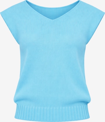 Süel knitwear Knitted top 'Carlos' in Blue: front