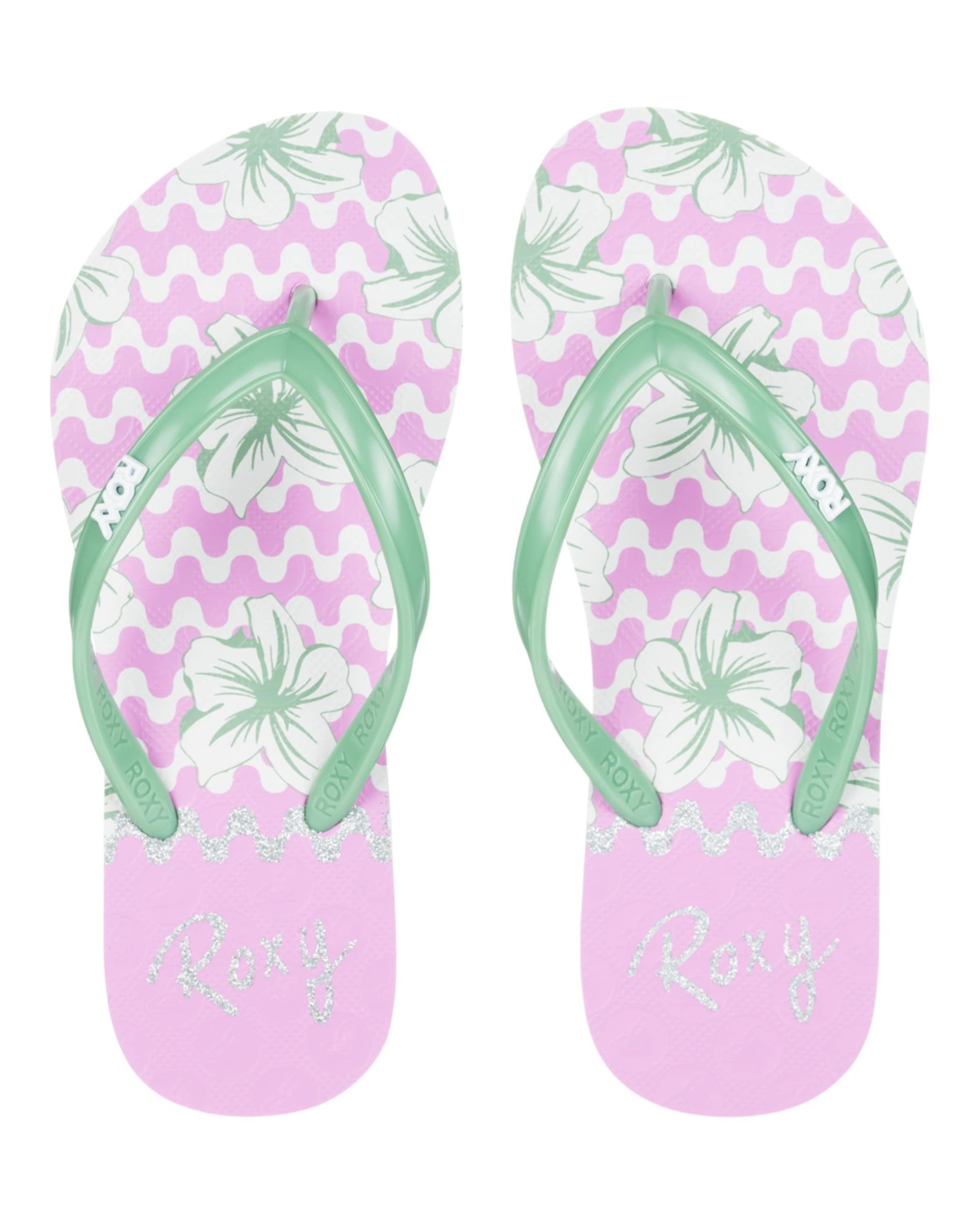 Sandales 'Rg Viva Stamp LI' ROXY en vert