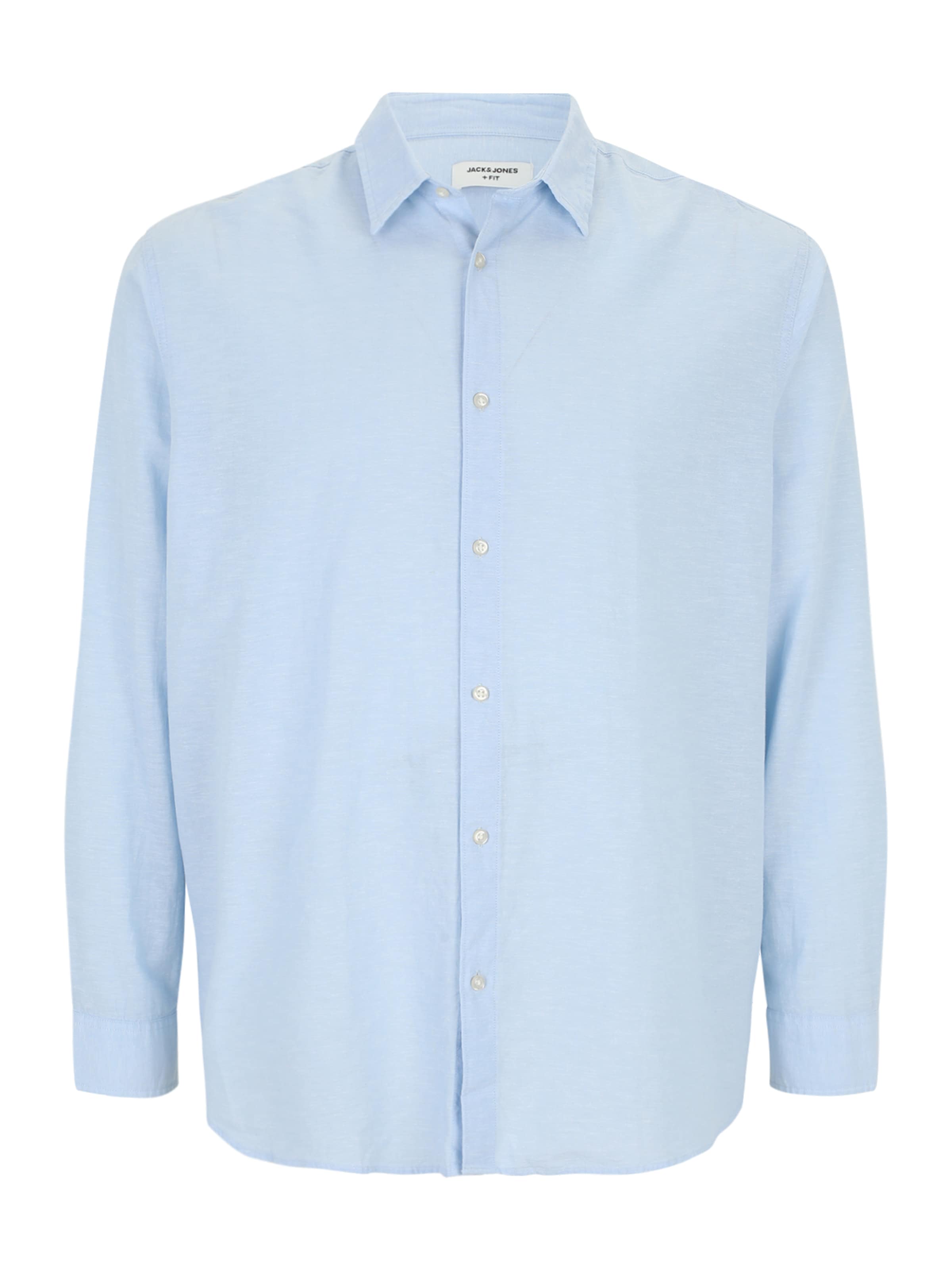 Jack & Jones Plus Tavaline suurus Triiksärk 'JJEBreeze', värv sinine: eest vaates