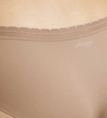 SLOGGI - Cueca 'BODY ADAPT Twist' em castanho