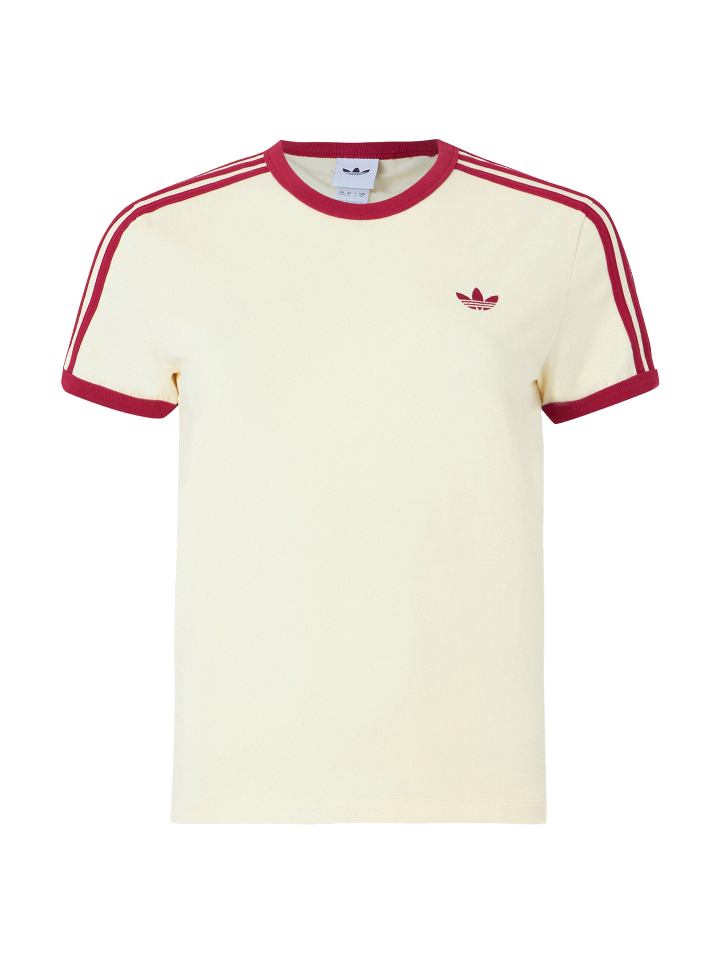 ADIDAS ORIGINALS Μπλουζάκι σε μπεζ: μπροστά