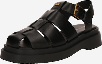 juoda MICHAEL Michael Kors Sandalai 'INDY': priekis