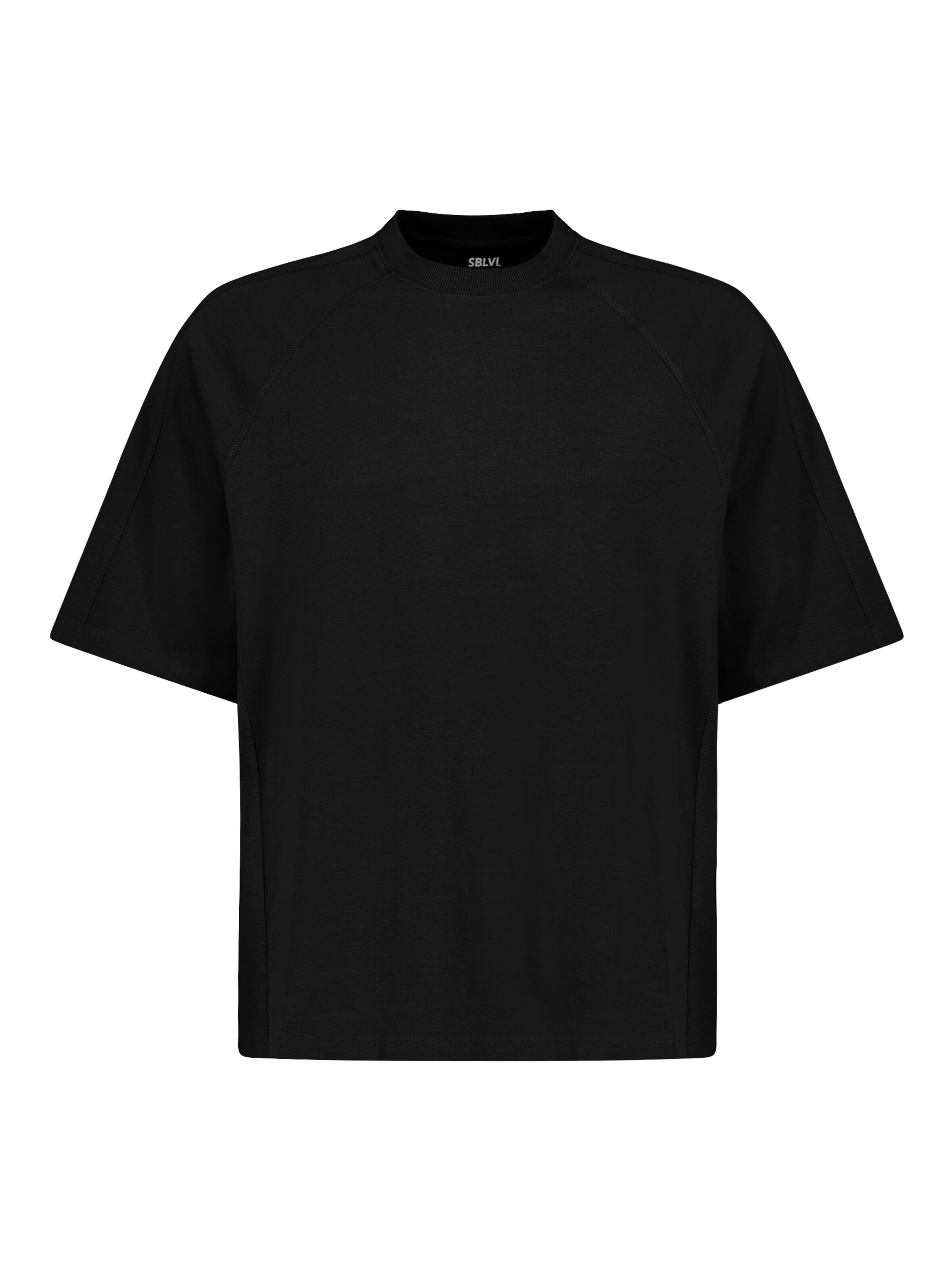 Sublevel T-Shirt in Schwarz: Vorderseite