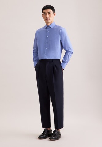 Coupe regular Chemise business 'CLASSIC ESSENTIALS' SEIDENSTICKER en bleu