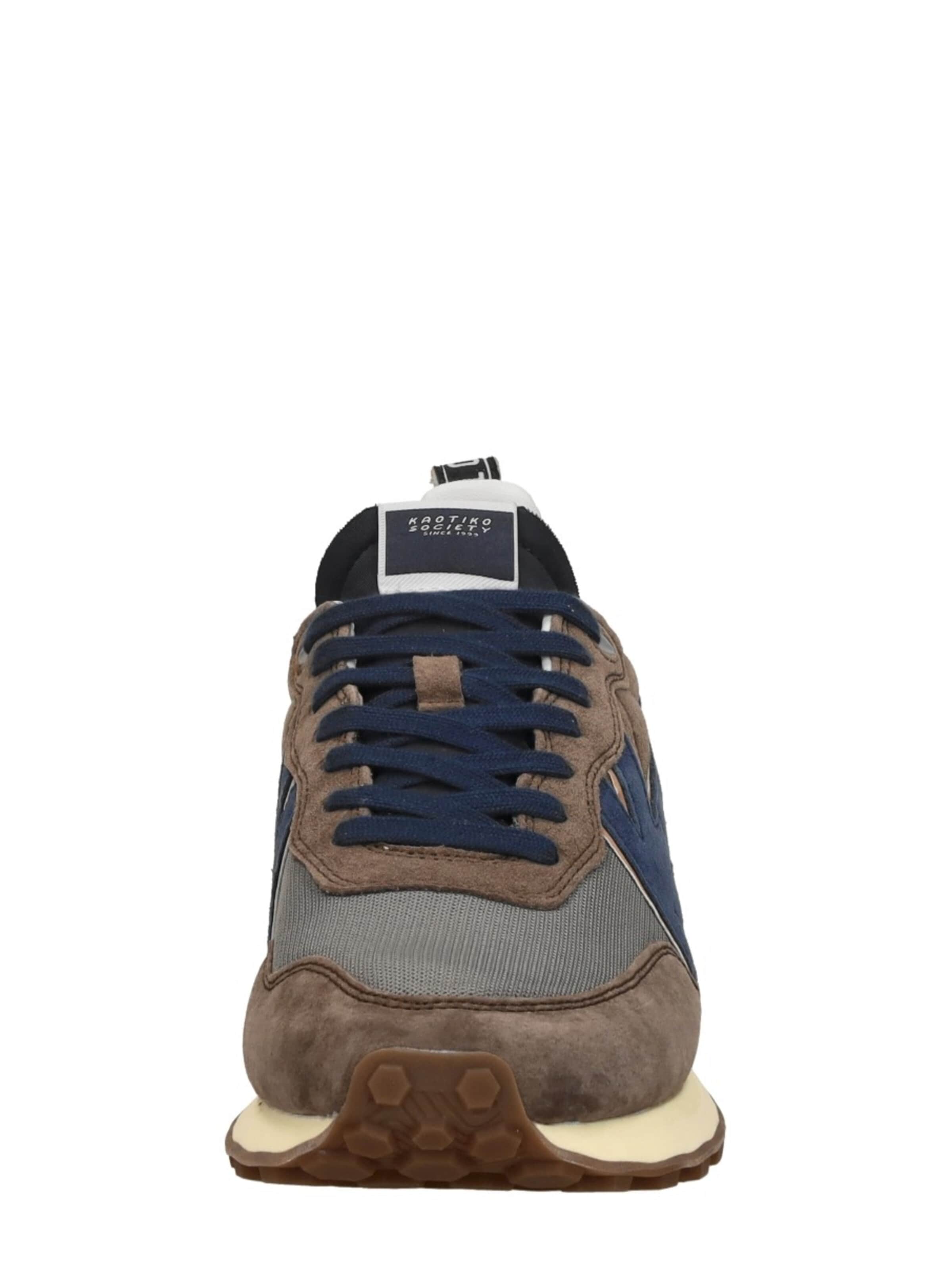 Baskets basses 'Nara' Kaotiko en marron