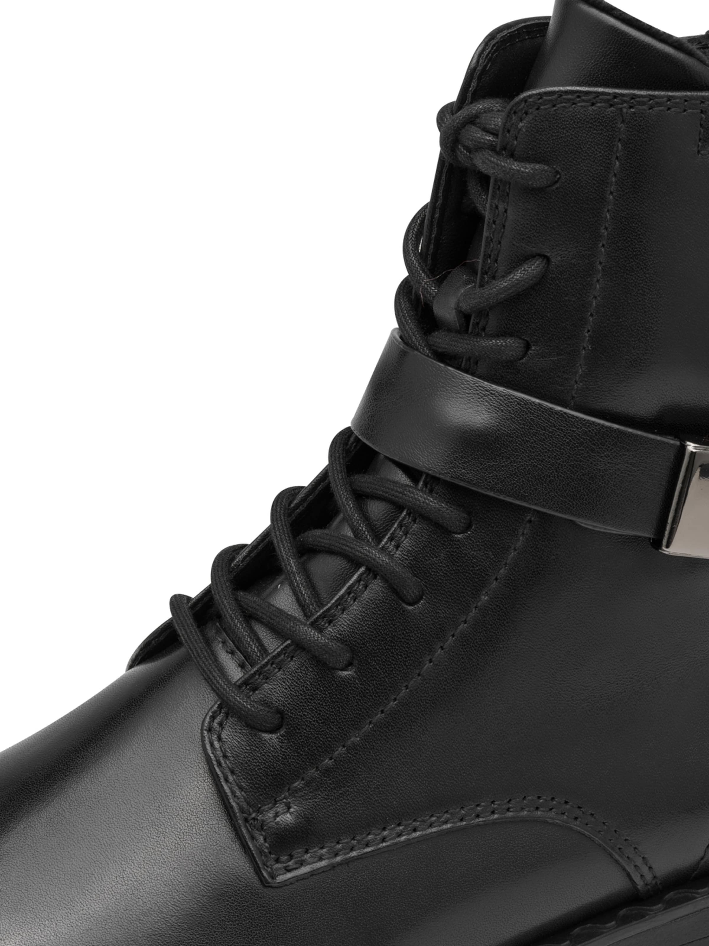 Bottines à lacets Tamaris en noir