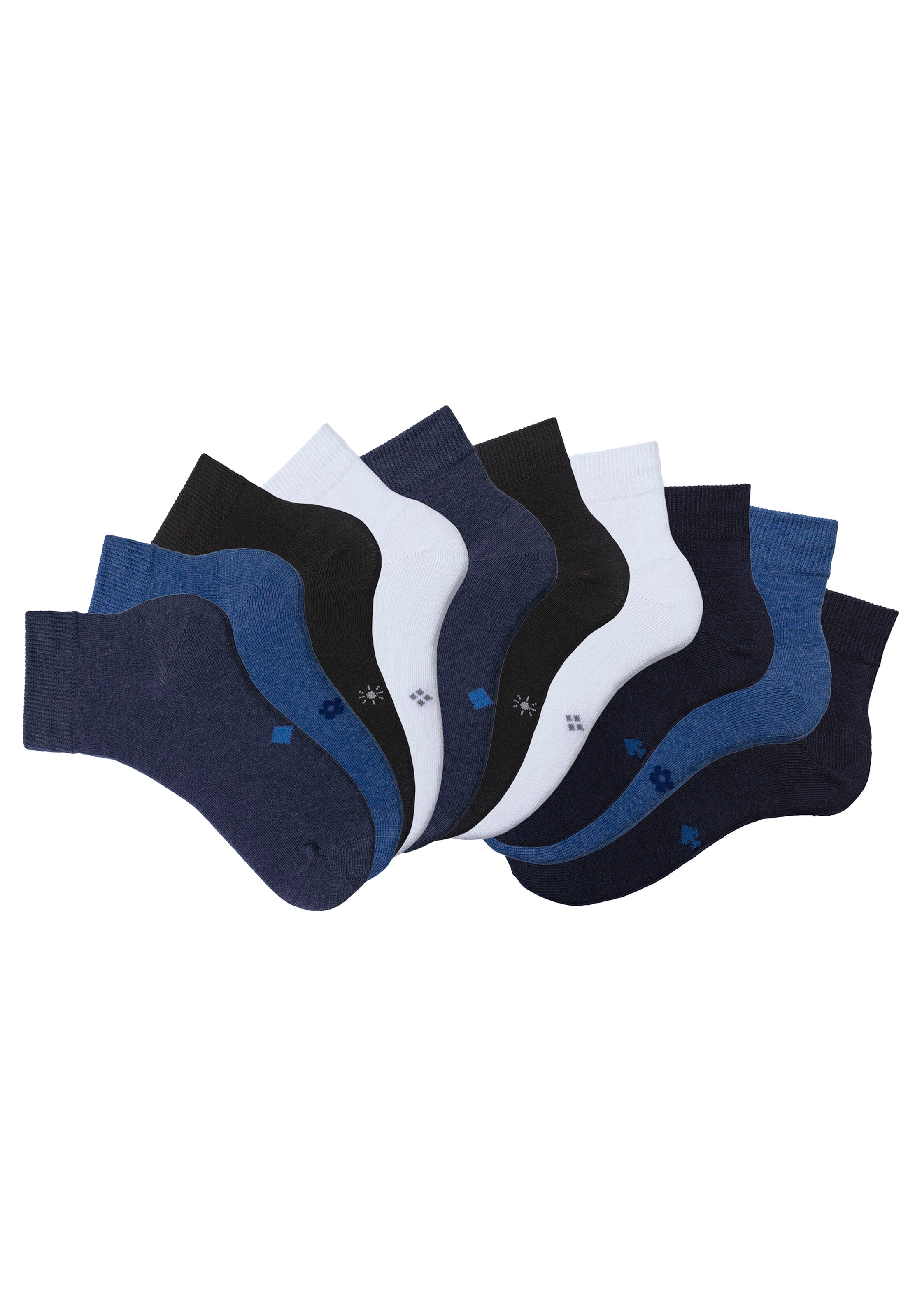 H.I.S Socks in Blue: front