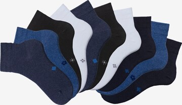 H.I.S Socks in Blue: front