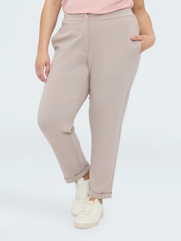 Fiorella Rubino Regular Broek in Grijs