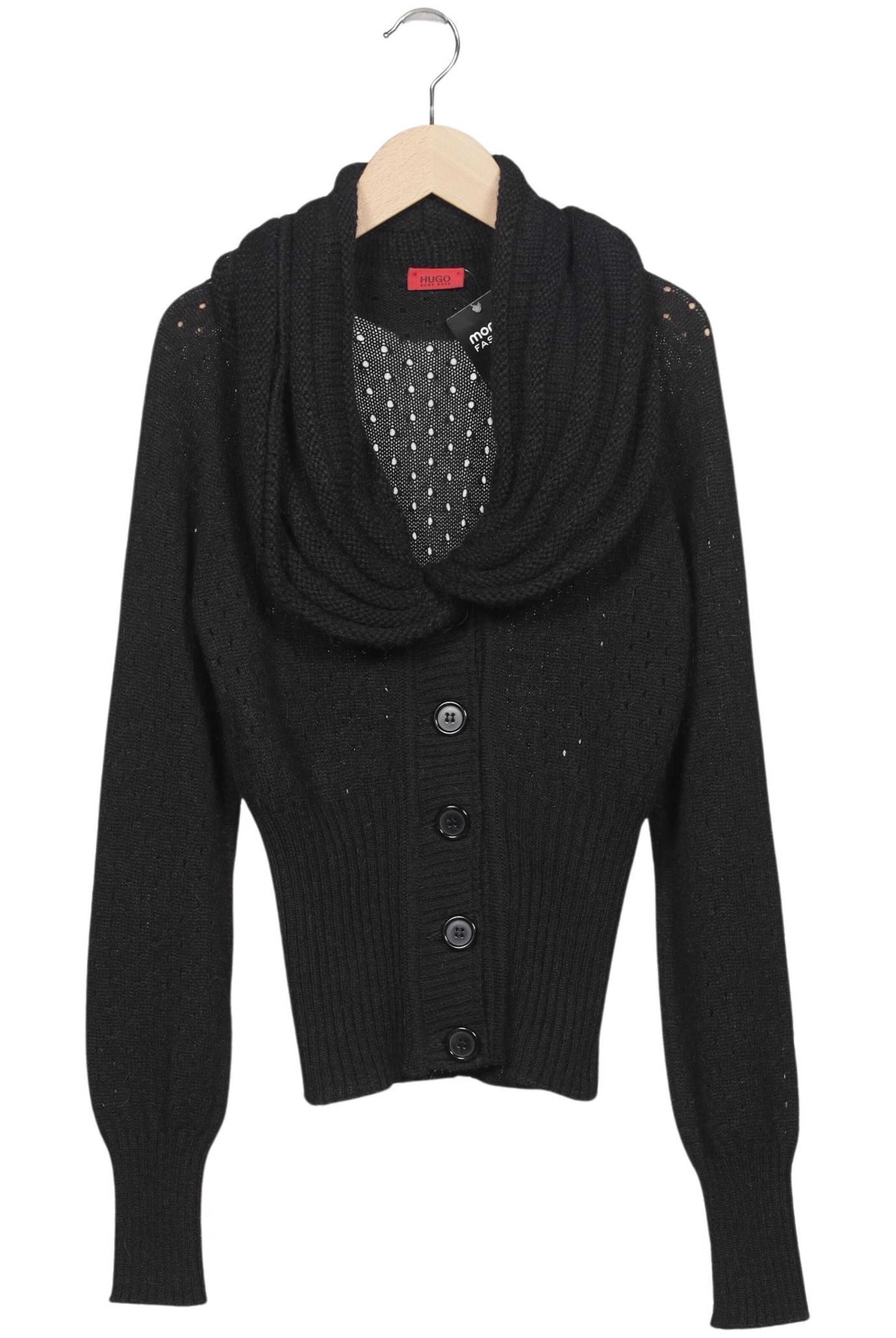 HUGO Sweater & Cardigan in XS in Black: front