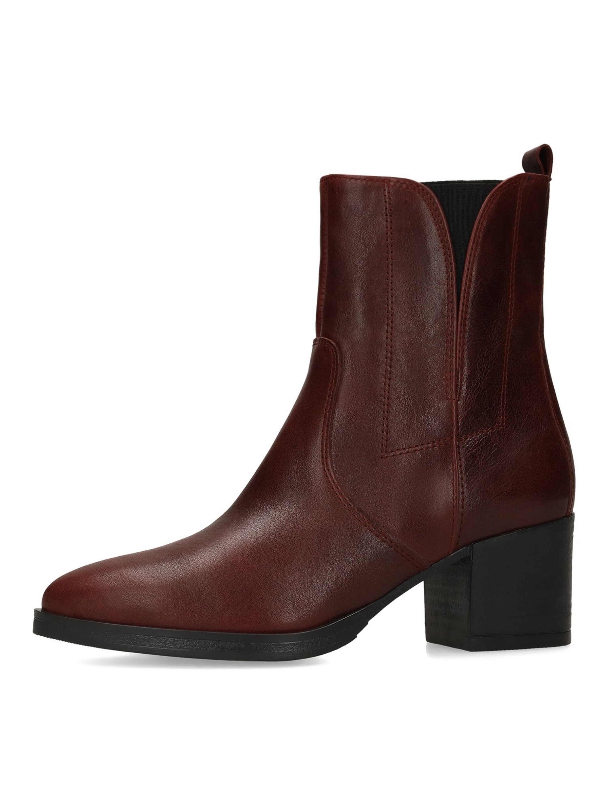 no stress Stiefelette in 36 in rot, Produktansicht