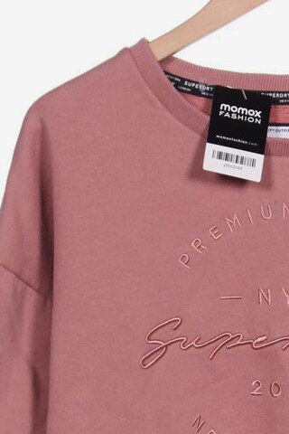 Superdry Sweatshirt & Zip-Up Hoodie in XL in Pink