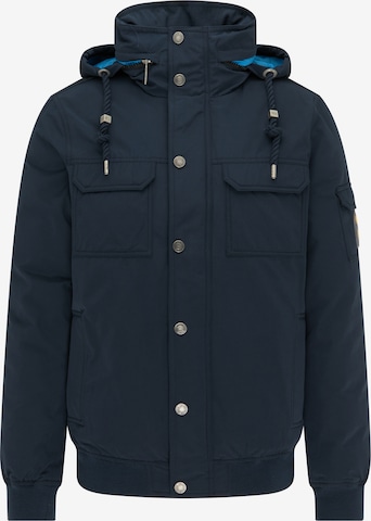 MO Winter Jacket in Blue: front