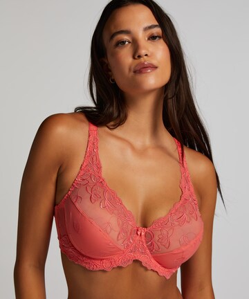 Hunkemöller T-shirt Bra 'Diva' in Pink: front