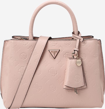 Sacs à main 'Jena Elite' GUESS en rose : devant