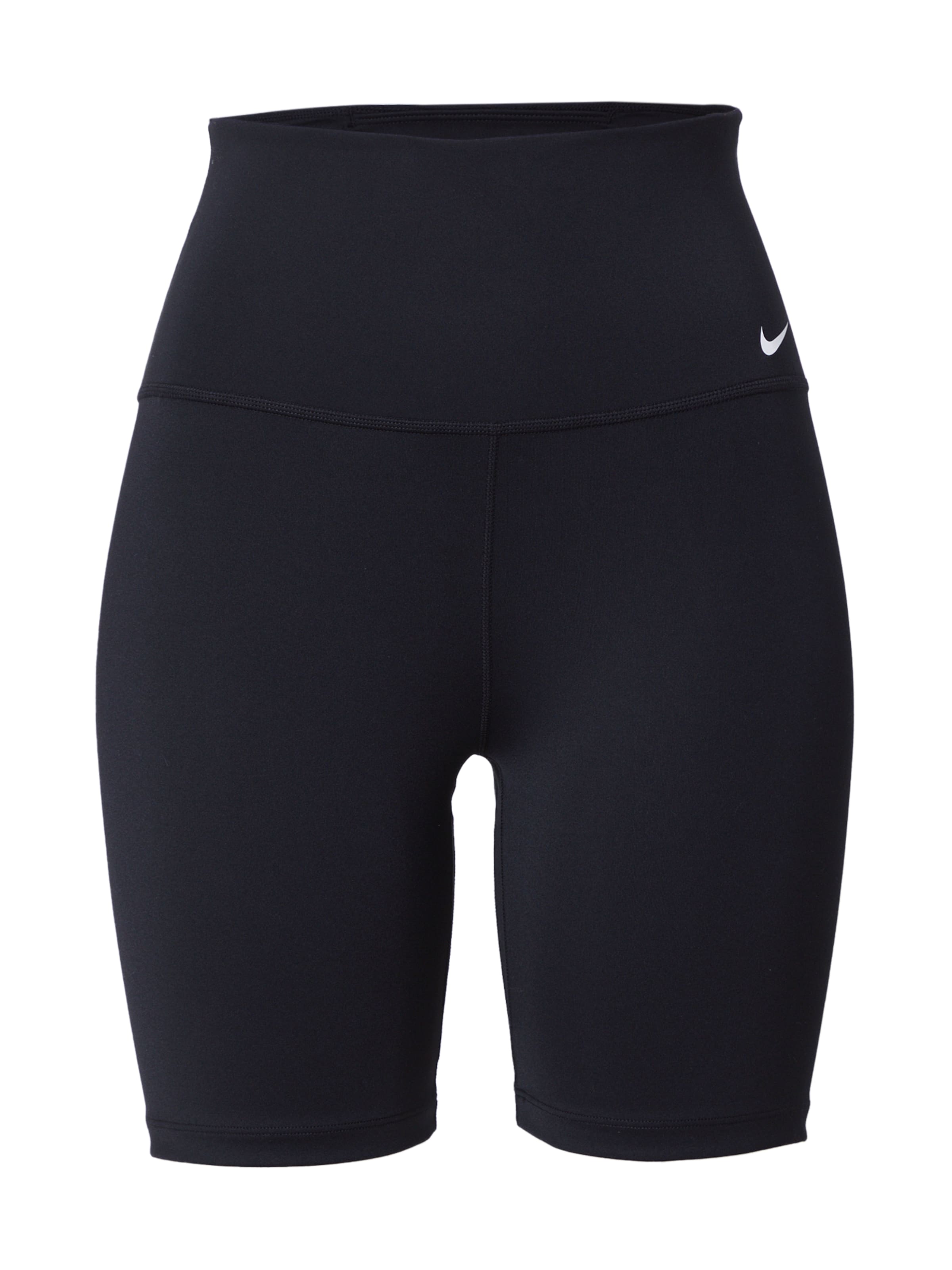 NIKE Skinny Sportovní kalhoty 'One' – černá: přední strana