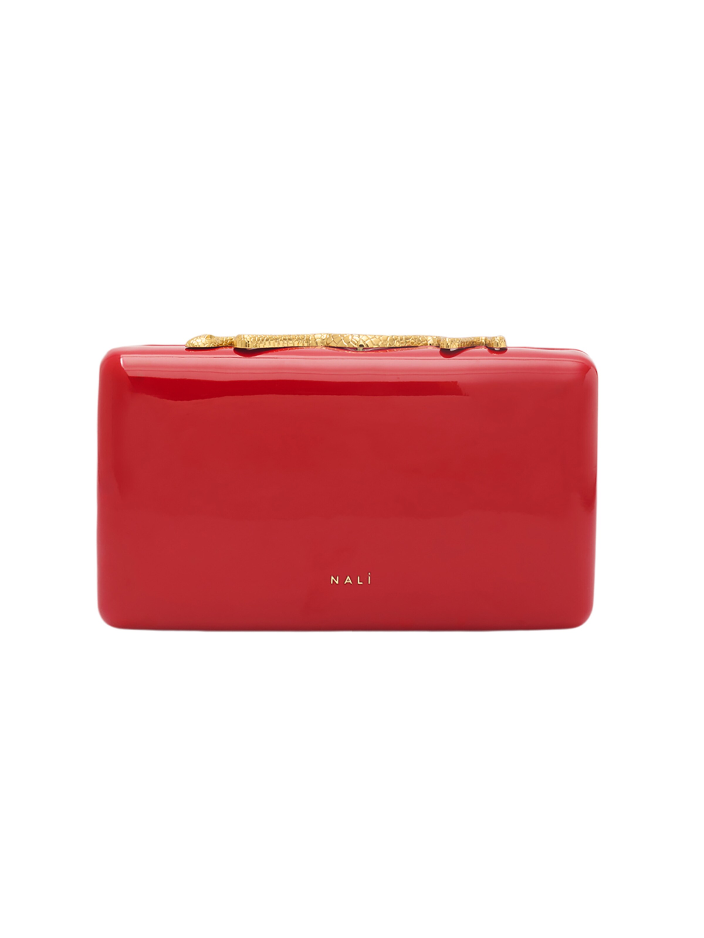 NALì Clutch 'MOLLY' in Rot: Vorderseite