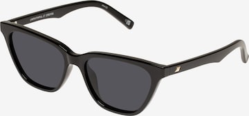 LE SPECS Слънчеви очила 'Unfaithful' в черно: отпред