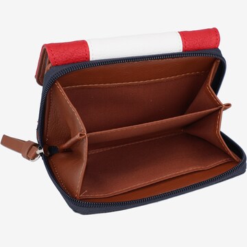 TOM TAILOR Wallet 'Juna' in Blue